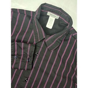 Vintage Pop Icon Shirt Men Large Long Sleeve Button Up Rave Disco Made in USA 90